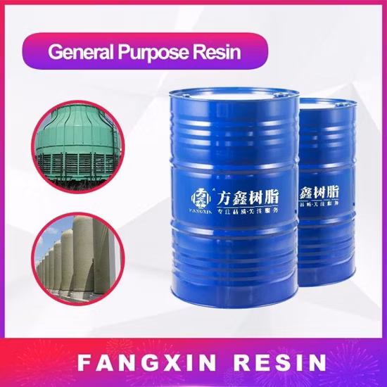 Resina de poliéster insaturado barata, resina de uso general para tuberías/torre de enfriamiento/tanque de agua